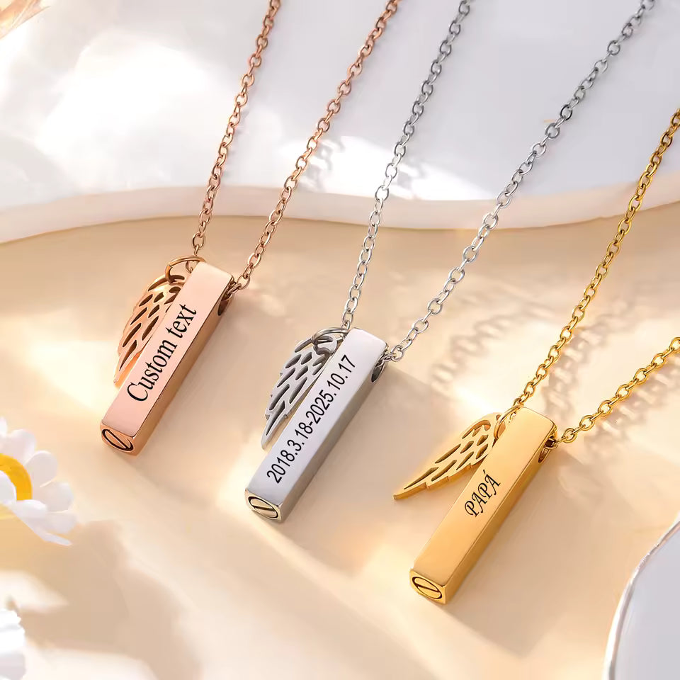 Almas Herzstück mit Gravur